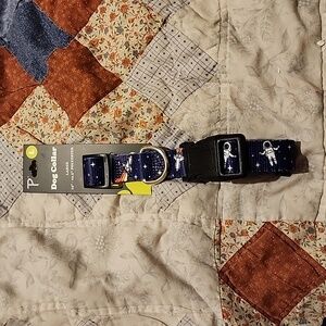 Perri's Space Astronaut Rocket Dog Collar Large